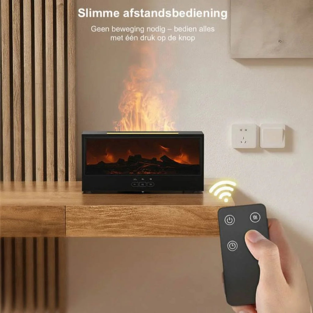 Elektrische Sfeerhaard met Aromatherapie & LED-sfeerverlichting