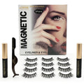 Magnetische Wimpers Kit | 5 Paar + 2 Eyeliners + Applicator
