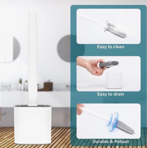 Siliconen WC Borstel met Houderorro