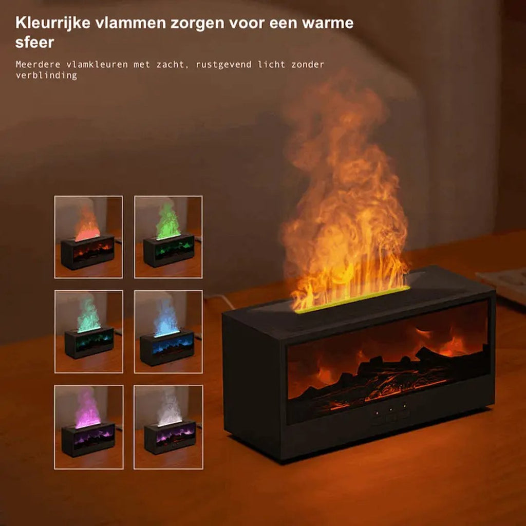 Elektrische Sfeerhaard met Aromatherapie & LED-sfeerverlichting