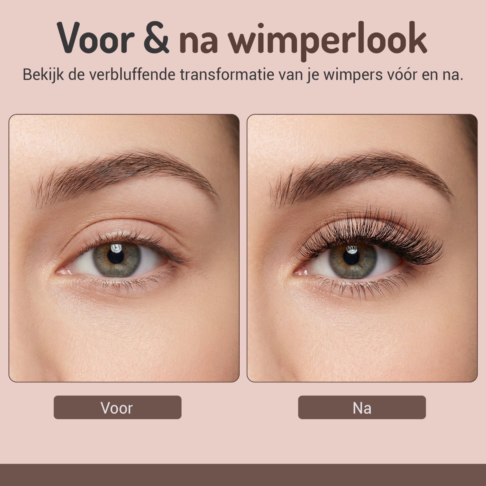 Magnetische Wimpers Kit | 5 Paar + 2 Eyeliners + Applicator