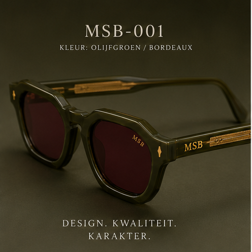 MSB-001 Zonnebril — Pre Order Now Open